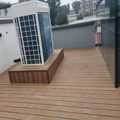嘉兴阳台塑木地板施工改造工程案例